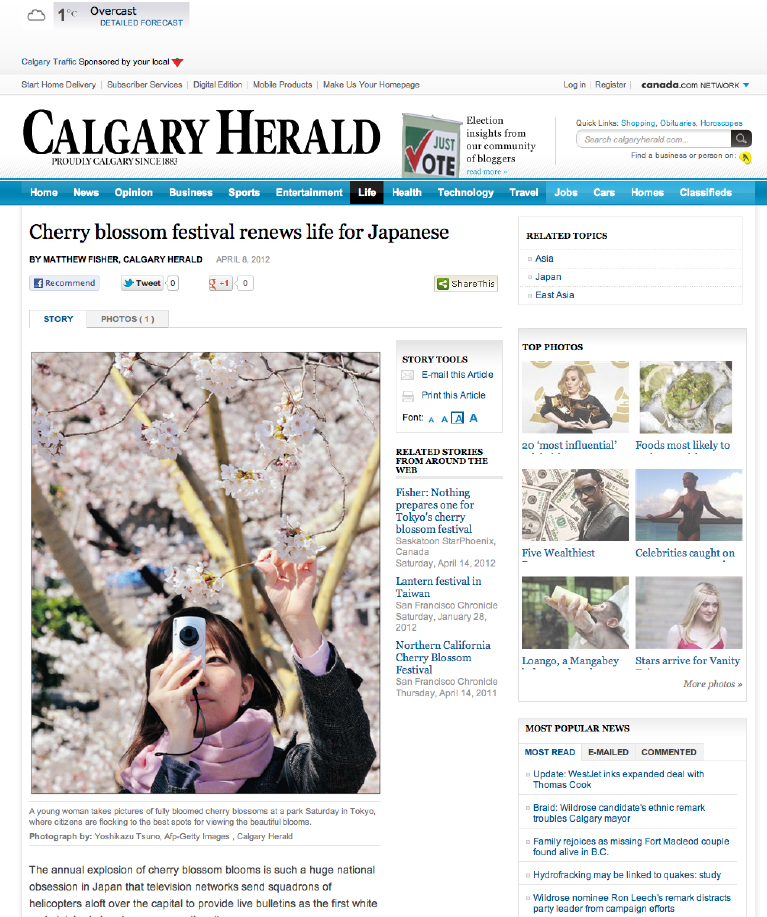 Calgary Herald – April 8