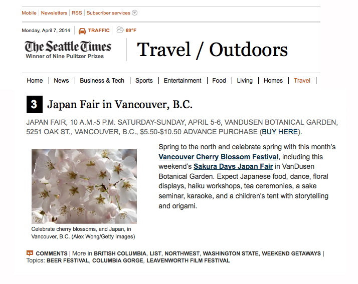 The Seattle Times April 2014