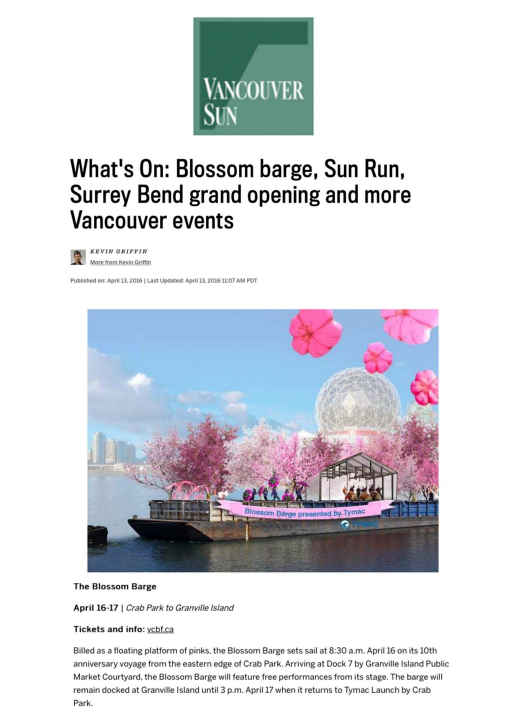The Vancouver Sun - April 13, 2016
