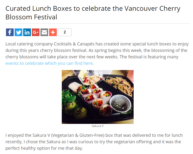 March 19, 2017 - Vancouver Foodster