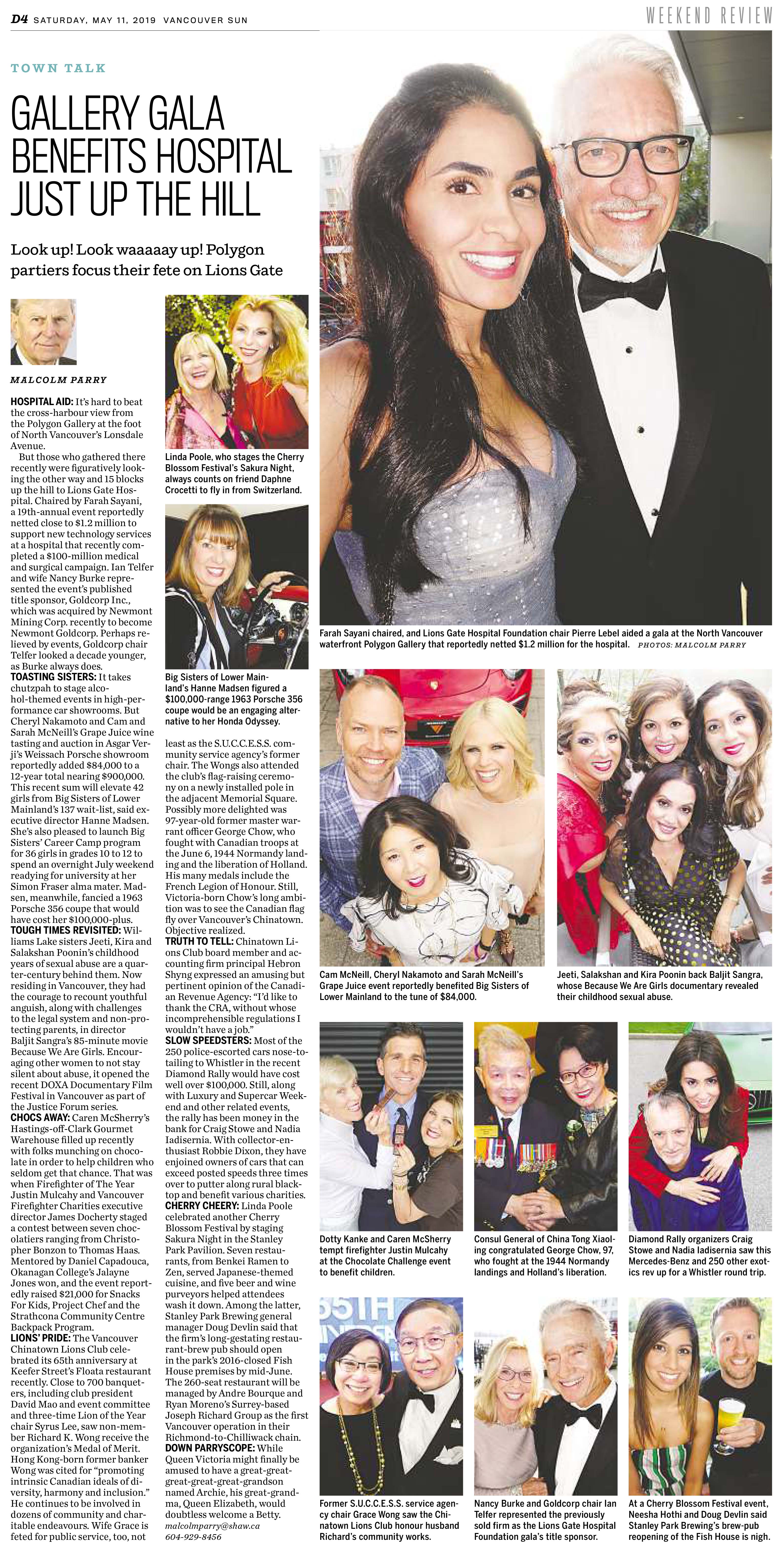 May 11 - Vancouver Sun